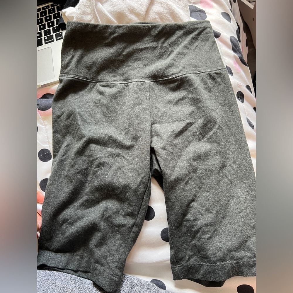 Dark Grey Biker Shorts